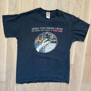 Pink Floyd 2004 Wish You Were Here Summer/Fall Tour Concert Graphic Band T Shirt